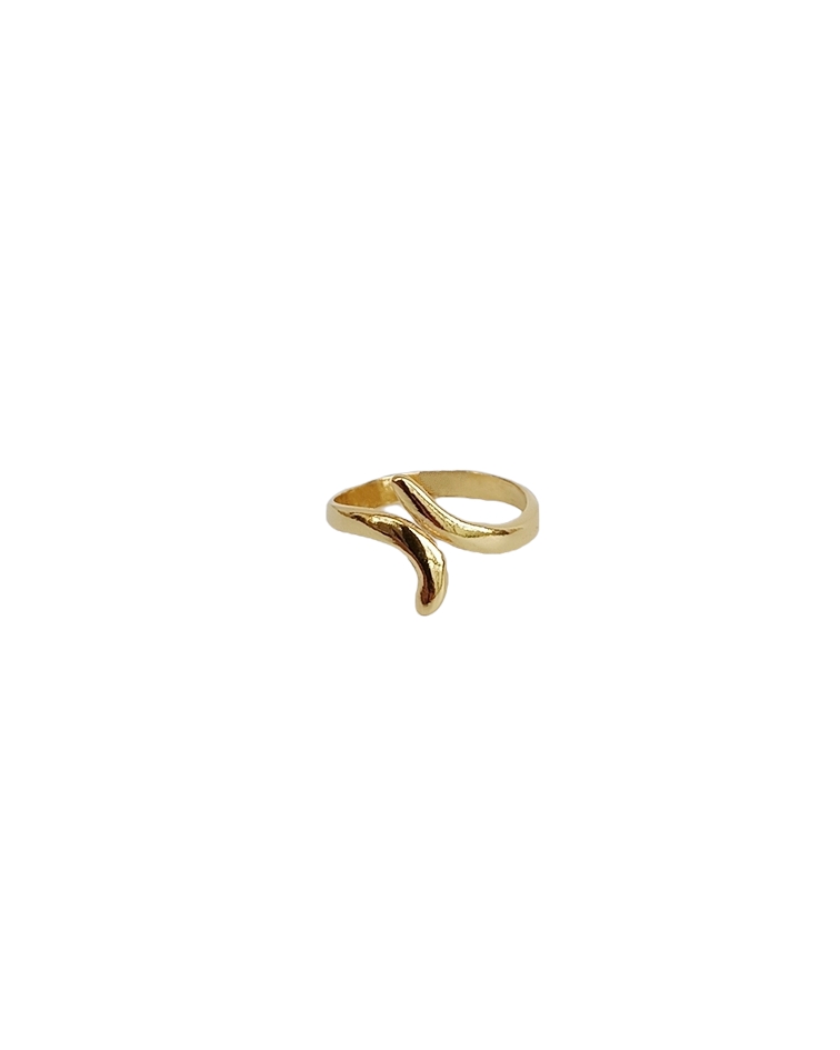 Baby ivy multi ring (gold shade) - Image 2