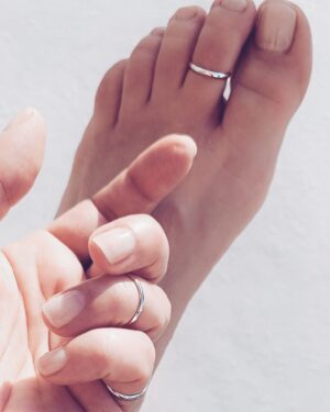 Delicate multi ring (silver shade)