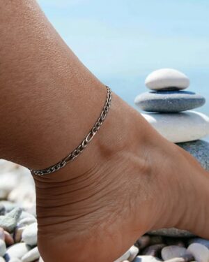 Kiara anklet (silver shade)