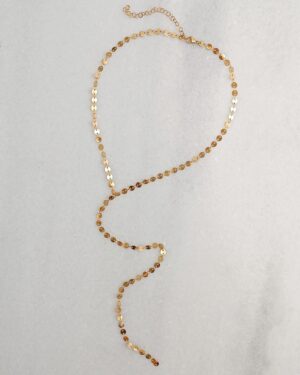 Bling lariat necklace