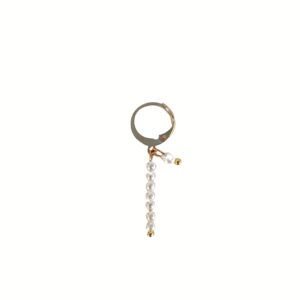 Pearl bar earrings