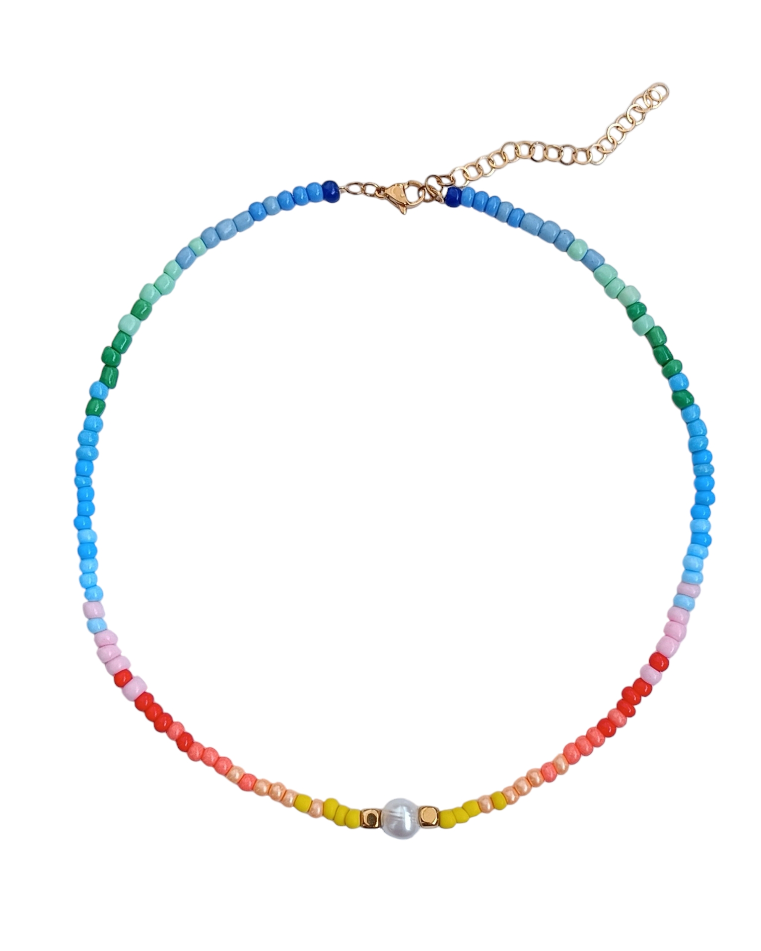 Play necklace (rainbow)