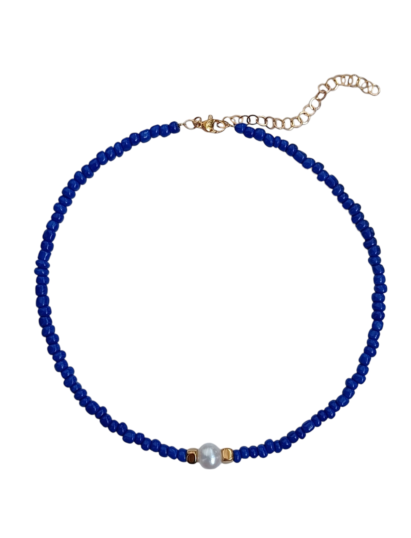 Play necklace (midnight blue)