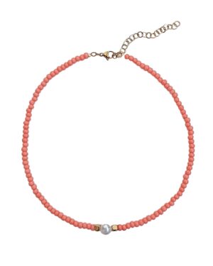 Play necklace (coral)