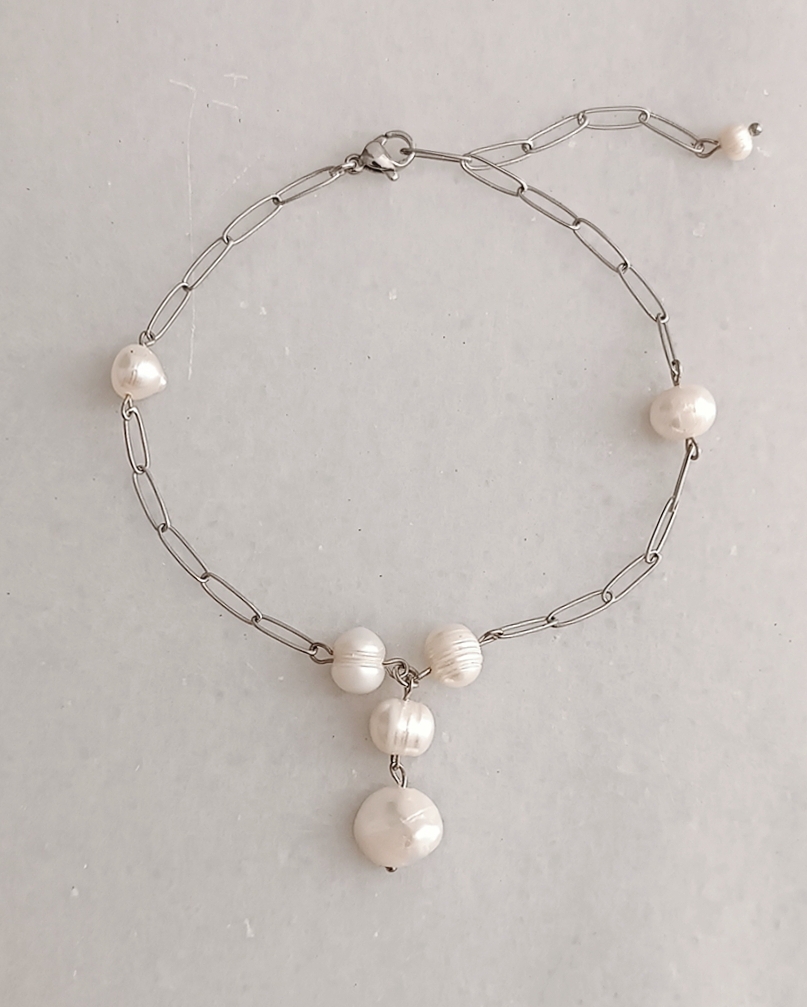 Mirage anklet (silver shade) - Image 2