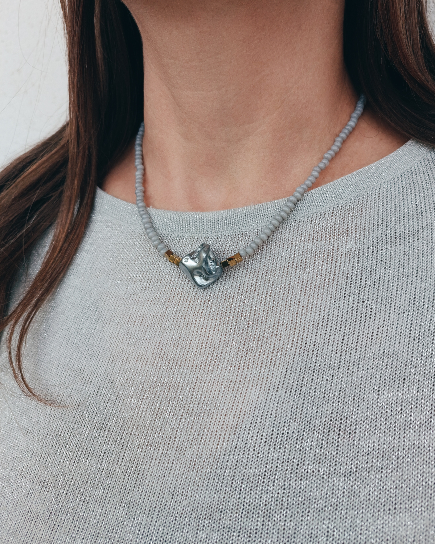 Celeste necklace (mist)
